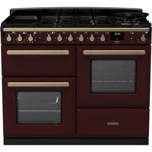 Rangemaster ESDLO110DFPBOR/AB1 Estel Deluxe OC 110cm Dual Fuel Bordeaux