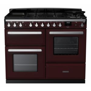 Rangemaster ESDLO110DFPBOR/CM1 Estel Deluxe OC 110cm Dual Fuel Bordeaux