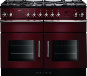 Rangemaster ESP110DFFCY/C 122010 ESPRIT 110 Dual Fuel CRANBERRY CHROME