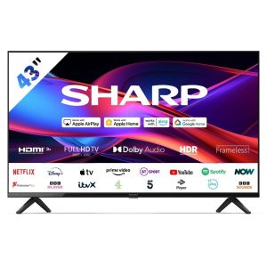 Sharp 2T-C43GD2225K 43" Full HD Frameless Smart Roku TV