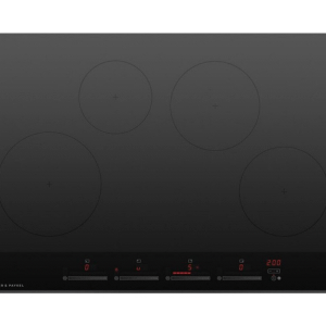 Fisher + Paykel CI764DTB4 Black Induction Hob, 76Cm, 4 Zones