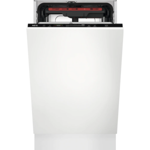 Aeg FSE72507P Fully integrated slimline dishwasher, 10ps, E, 44dba, Cutlery Drawer