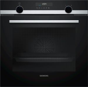 Siemens HB578A0S6B Black Single Oven