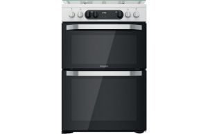 Hotpoint HDM67G9C2CW/UK 60Cm  Dual Fuel Double Cooker