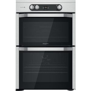 Hotpoint HDM67I9H2CX/UK 60Cm Electric Double Cooker, Induction Hob