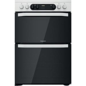 Hotpoint HDM67V9CMW White 60Cm Cooker Double Oven