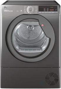 Hoover HLEC8TRGR Graphite 8KG Condenser Tumble Dryer - Graphite