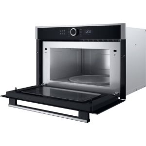Hotpoint HMD44MXUK Microwave with Grill Built In - Stainless Steel