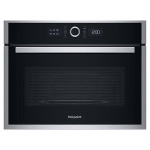 Hotpoint HMW47HMXUK Grill Microwaves - Stainless Steel