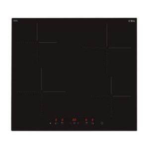 CDA HN6412FR 60cm Black 4 Zone Touch Control Induction Hob