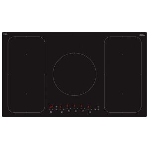 CDA HN9611FR 5 zone induction hob, 2 bridging zones and 1 individual zone, Individual zone control