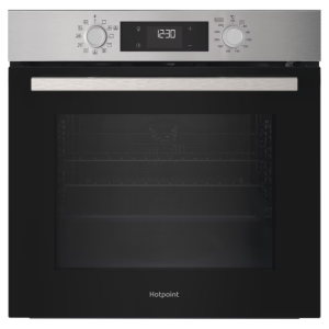 Hotpoint HO278PXUK Single Fan Oven - Dual Clean (Pyro & Hydro) - Stainless Steel