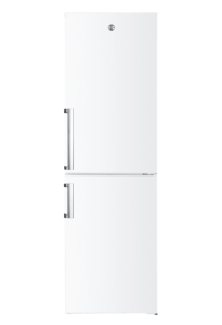 Hoover HOCH1T518EWHK 1.8m x 55cm, frost free, white, 3 Shelves, silver trims, 4 freezer drawers