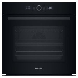 Hotpoint HOI4S8PM0BUK Single Fan Oven - Pyrolytic & Hydrolytic - Black