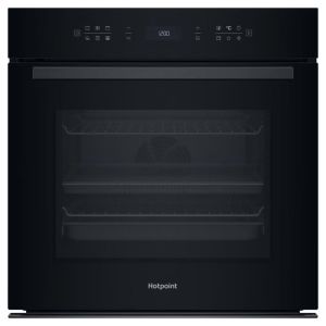 Hotpoint HOI68PT1SBUK  Single Fan Oven - Pyrolytic - Black