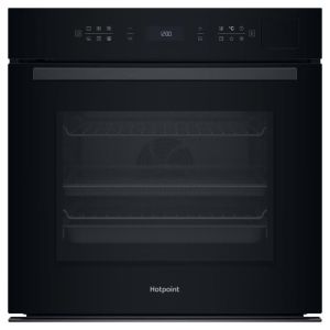 Hotpoint HOI6A8PT1SBUK Built In Pyrolytic and Hydrolytic Single Oven - Black