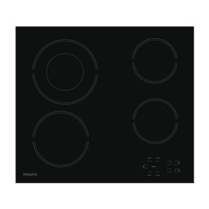 Hotpoint HR612CH Black 60Cm Ceramic Hob