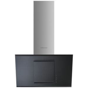 Fisher + Paykel HT90GHB2 This Designer Cooker Hood comes 90cm wide and features a Black Glass Angled