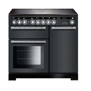 Rangemaster EDL100EISL/C 100cm Induction Encore Deluxe Range Cooker 117350 Slate and Chrome