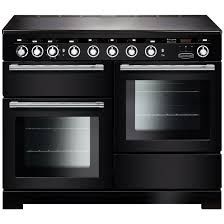 Rangemaster EDL110EIBL/C 110cm Induction Encore Deluxe Range Cooker 117380 Black and Chrome