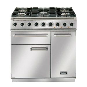 Falcon 900 Deluxe Dual fuel - Stainless Steel/Chrome 77070