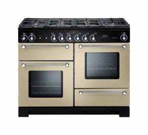 Rangemaster KCH110NGFCR/C Kitchener 110cm Natural Gas 116700 Cream and Chrome