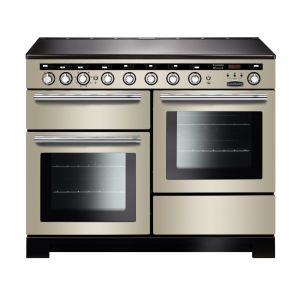 Rangemaster EDL110EIIV/C 110cm Induction Encore Deluxe Range Cooker 117400 Ivory and Chrome