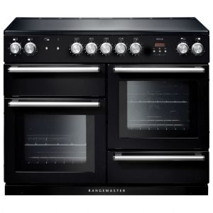 Rangemaster NEX110EIBL/C Nexus 110 cm Induction 104830 Black and Chrome