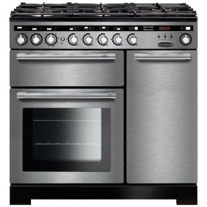 Rangemaster EDL90DFFSS/C 90cm Duel Fuel Encore Deluxe Range Cooker 117210 Stainless Steel