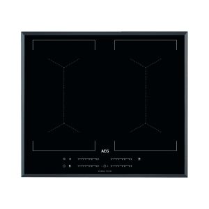 Aeg IKE64450FB 60cm MaxiSense Induction Hob, 4 Cooking Sections. Windmill design