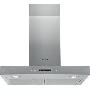 Hotpoint PHBS67FLLIX S-Steel 60Cm Box Style Chimney Hood