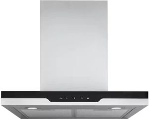 Cata ICONBOX90.1 90cm Stainless Box Hood with Black/Silver Control Panel