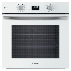 Indesit IO258HSWUK Turn&Go Steam Single Fan Oven - Eco Cleaning