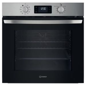 Indesit IO278P1XUK Turn&Go Single Fan Oven - Stainless Steel