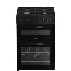 Indesit ITG6GB Gas Twin Cooker 60CM - 72L with Auto Ignition