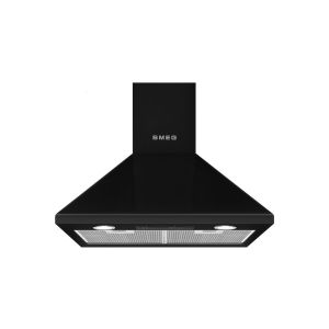 Smeg KSED65NEE 60cm Chimney Cooker Hood In BlackKey FeaturesEnergy rating: B1 Motor 200 W3 Speeds2 A