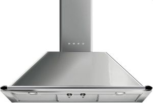 Smeg KTR90XE S-Steel 90Cm Victoria S/S Chimley Hood