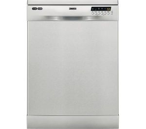 Zanussi ZDF26020XA 13 Place setting Full-size Dishwasher - Stainless Steel