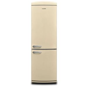 Montpellier MAB190C Cream Nofrost Retro Fridge Freezer