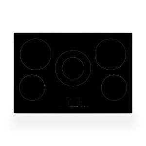 Montpellier MCH77 77cm Ceramic Touch Control Hob, 5 Zones With Cable