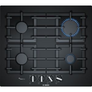 Bosch PPP6A6B90 60cm Tempered Glass Gas Hob - Black