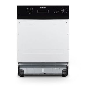Montpellier MDI655K Black Semi Integrated Dishwasher