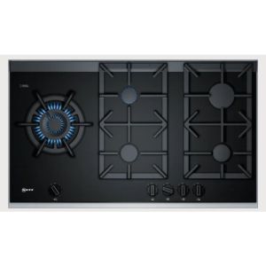 Neff T29TS79N0 90cm Black Ceramic Glass, 5 burner