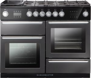 Rangemaster NEX110SODFFSL/C 119790 NEXUS STEAM OVEN 110 Dual Fuel SLATE