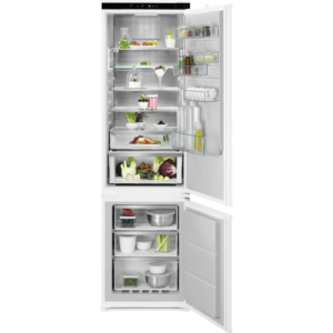 Aeg NSC8M191DS Integrated Frost Free Fridge Freezer. Cooling360