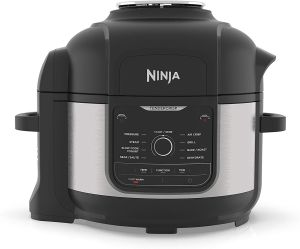 Ninja OP350UK Foodi 9-in-1 Multi-Cooker 6L - Black/Sliver