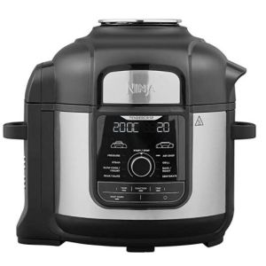 Ninja OP500UK 9-In-1 Multi Pressure Cooker - Black/Stainless Steel