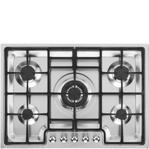 Smeg PGF75-4 S/S Gas Hob