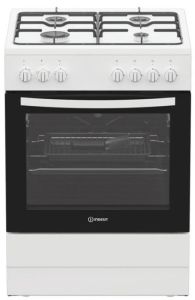 Indesit I6G3PMWUK Dual Fuel Single Cooker 60CM - 73L with Auto Ignition