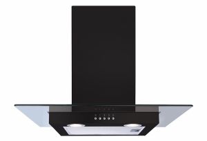 Cda ECN62BL Flat glass extractor, Ducted/re-circulating, 3 speeds, SS